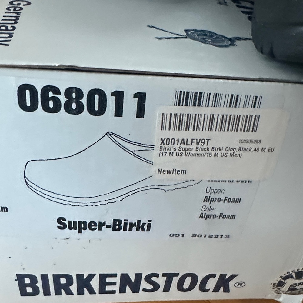 Birkenstock Black Slip-On Professional Clogs - Picture 2 of 4